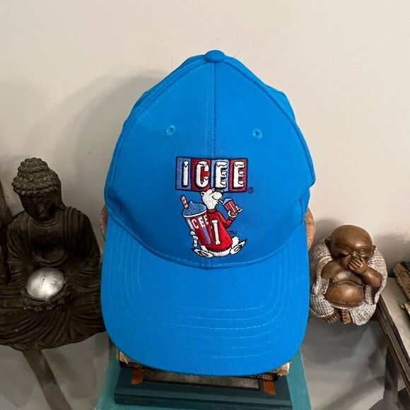Unisex Tee Luv Retro ICEE Polar Bear adjustable Hat Adult - Picture 1 of 6